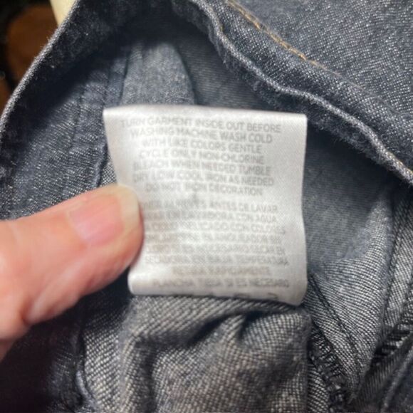 COOGI Australia Denim Toddler Jacket Back Logo Front Embroidery Cotton Size 2T - Picture 7 of 8